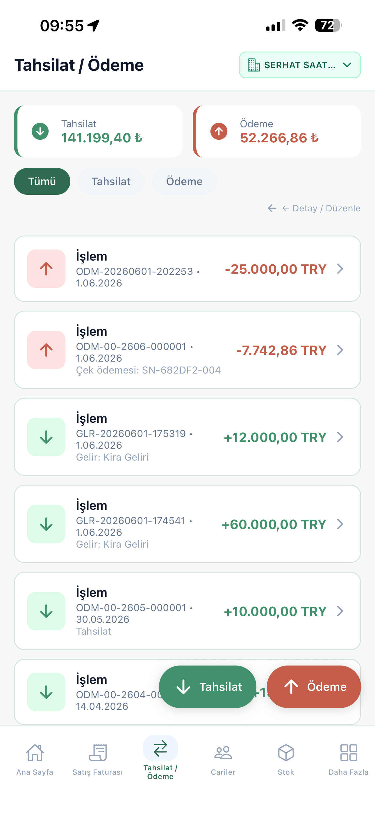 UHESAP mobil ekran 4